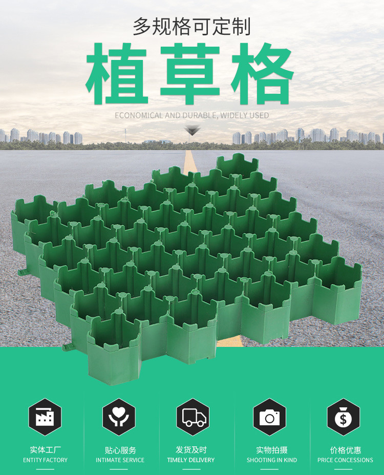 石家莊塑料植草格,植草格，塑料植草格